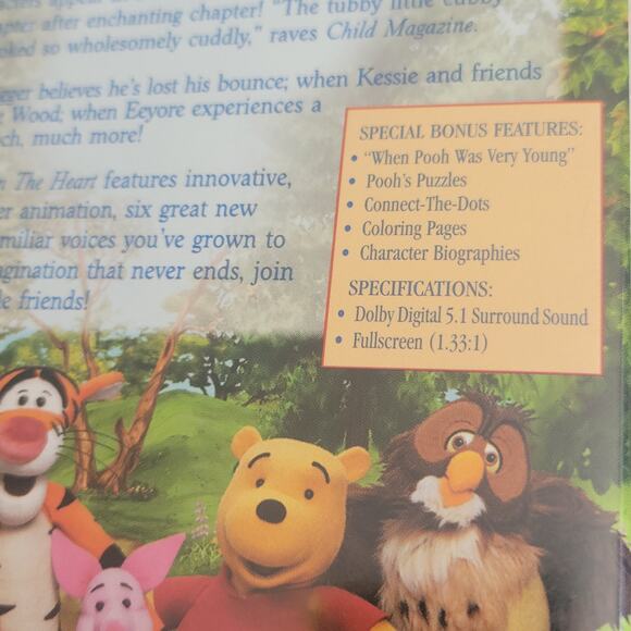 Winnie the Pooh movies Set of Two Kidscore Great for family time See below - Picture 5 of 8